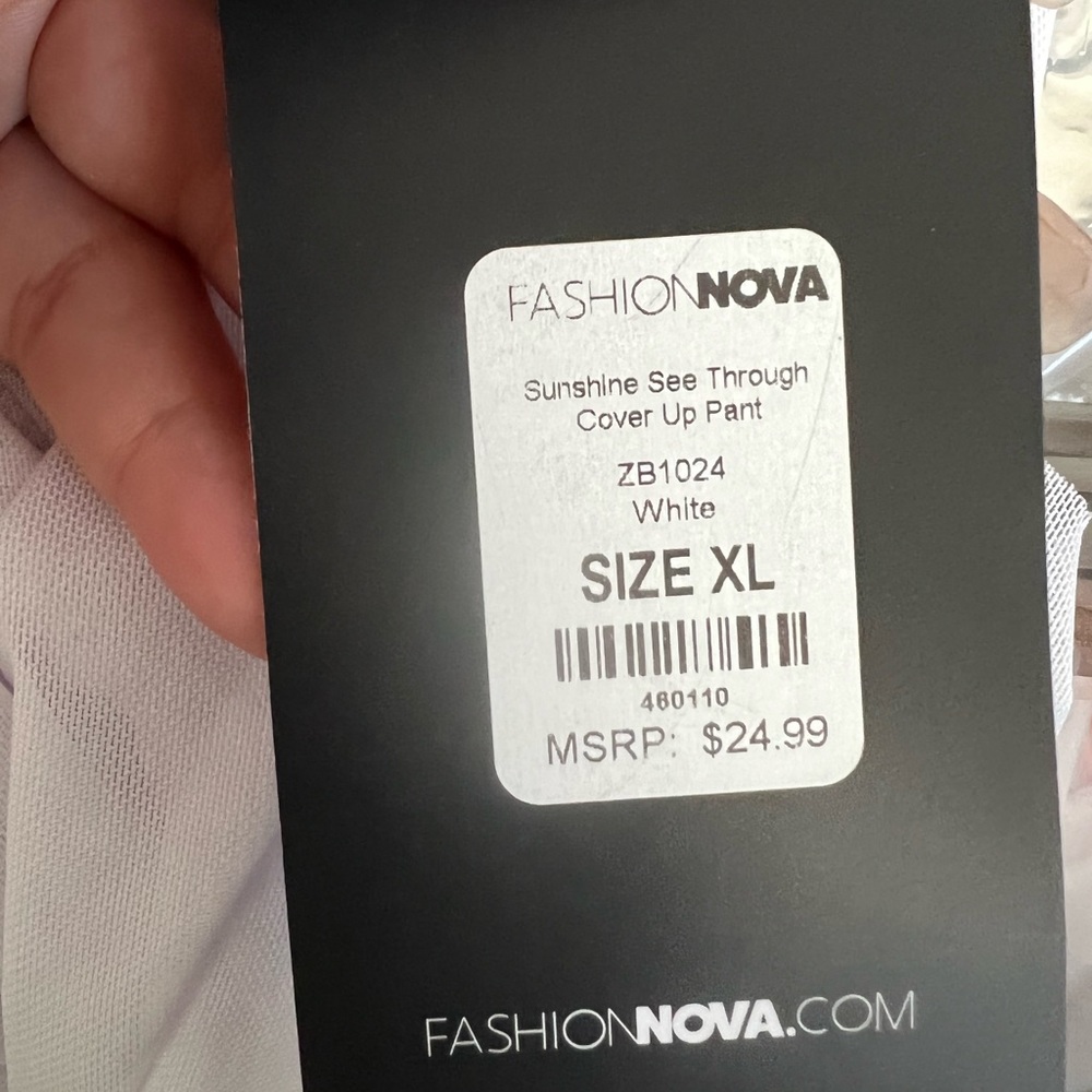 NWT FASHION NOVA COVERUP PANTS - Picture 5 of 6
